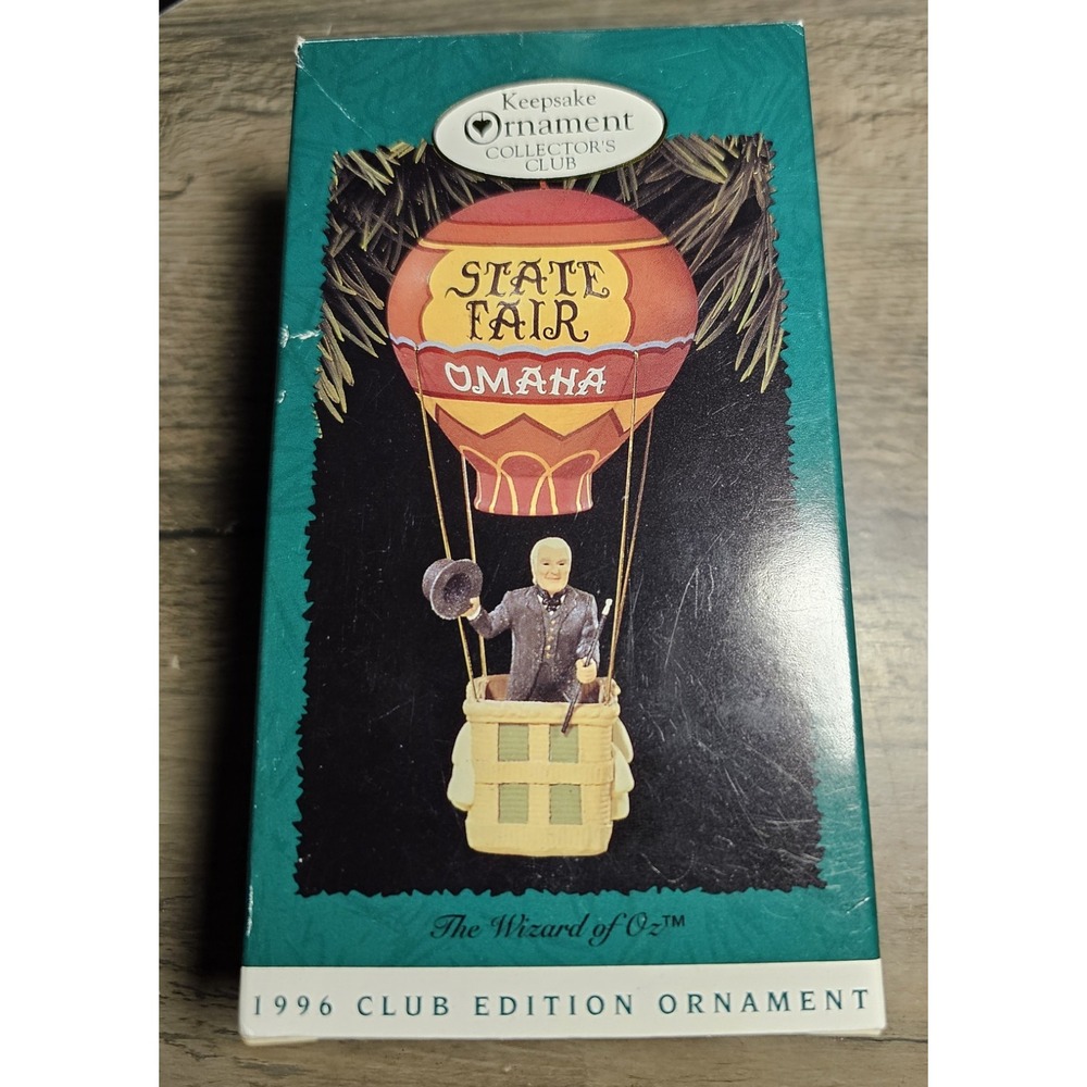 Hallmark Keepsake Ornament Collector's Club: THE WIZARD OF OZ - State Fair 1996